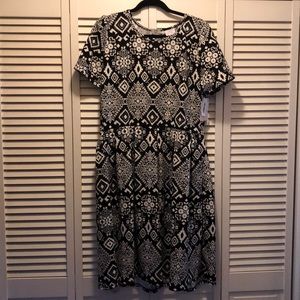 Aztec LulaRoe Amelia dress